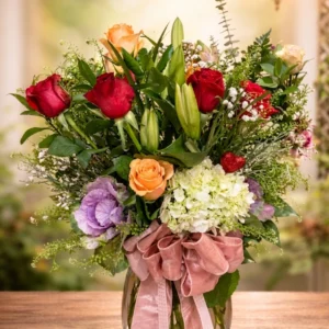 Blushing Garden Elegance